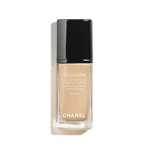 chanel vitalumiere satin fluid makeup|best chanel foundation.